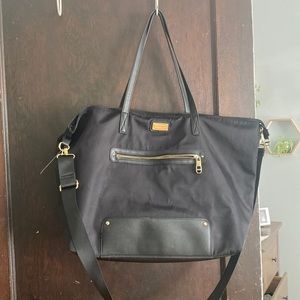 Madden Girl Steve Madden Black weekend duffel bag tote